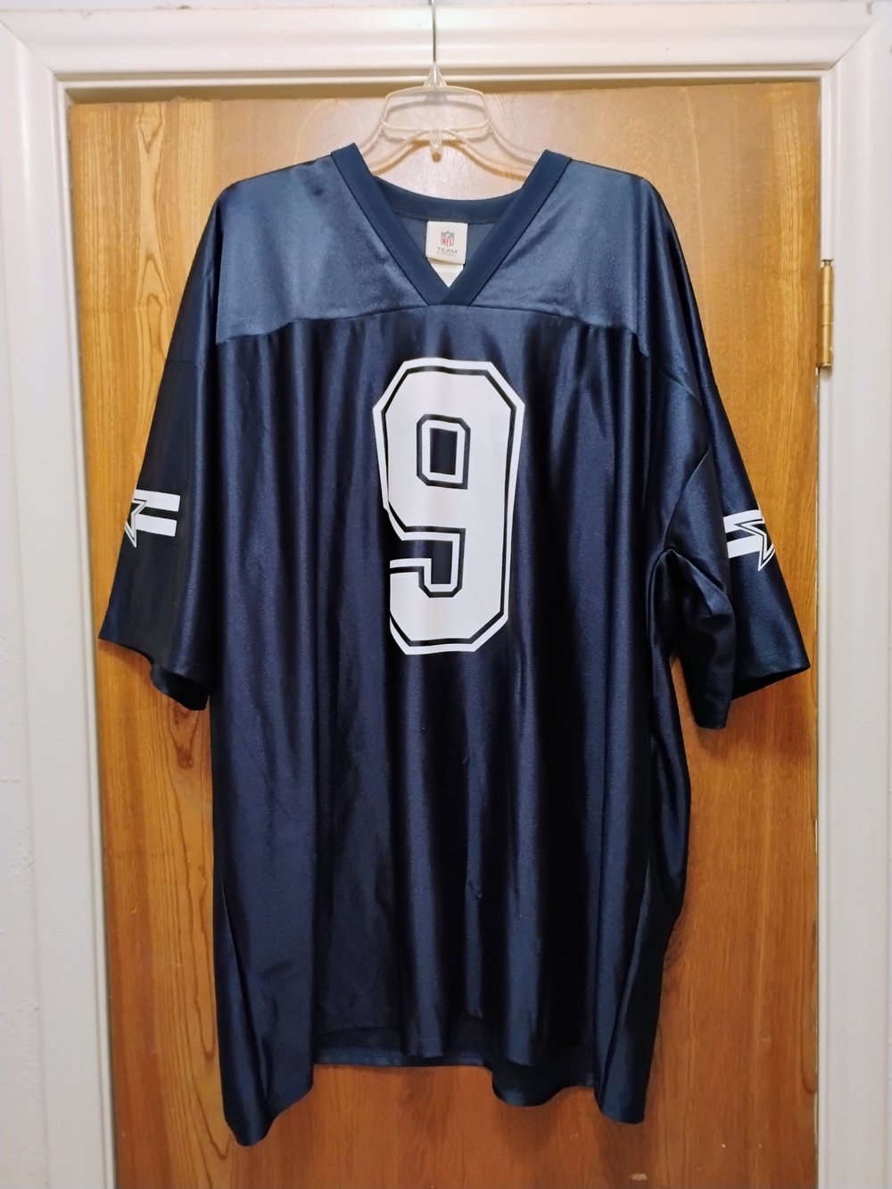 NFL Men's Dark Blue #9 Football Jersey with White Accents. Size XL